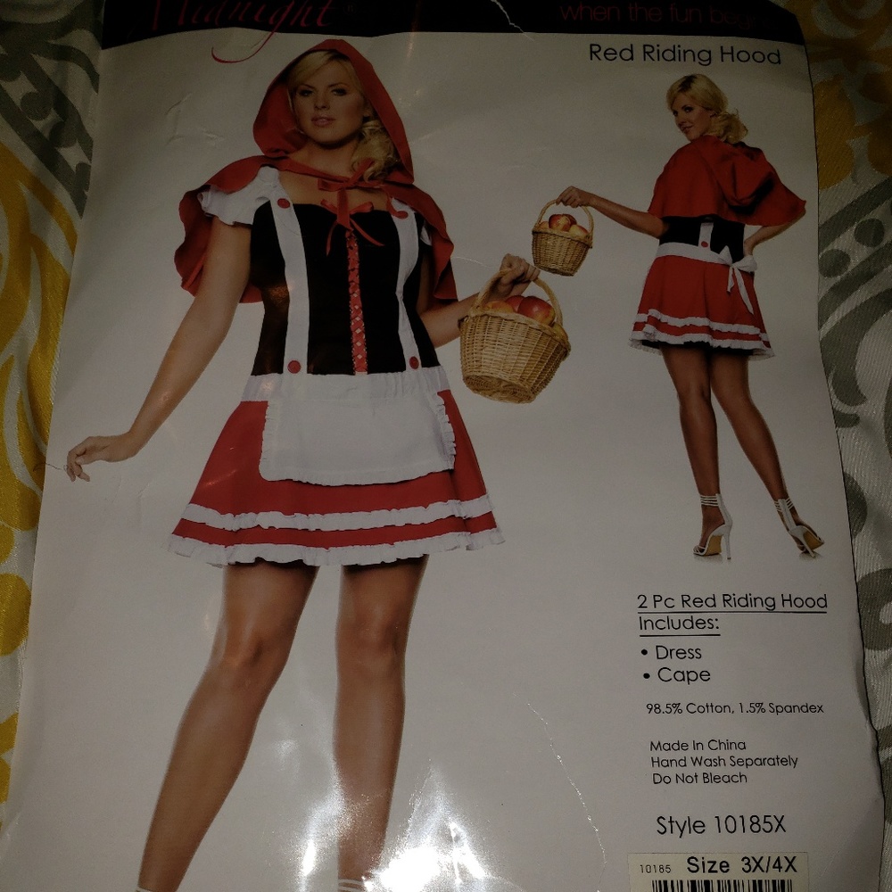 Halloween costume Little Red Riding Hood